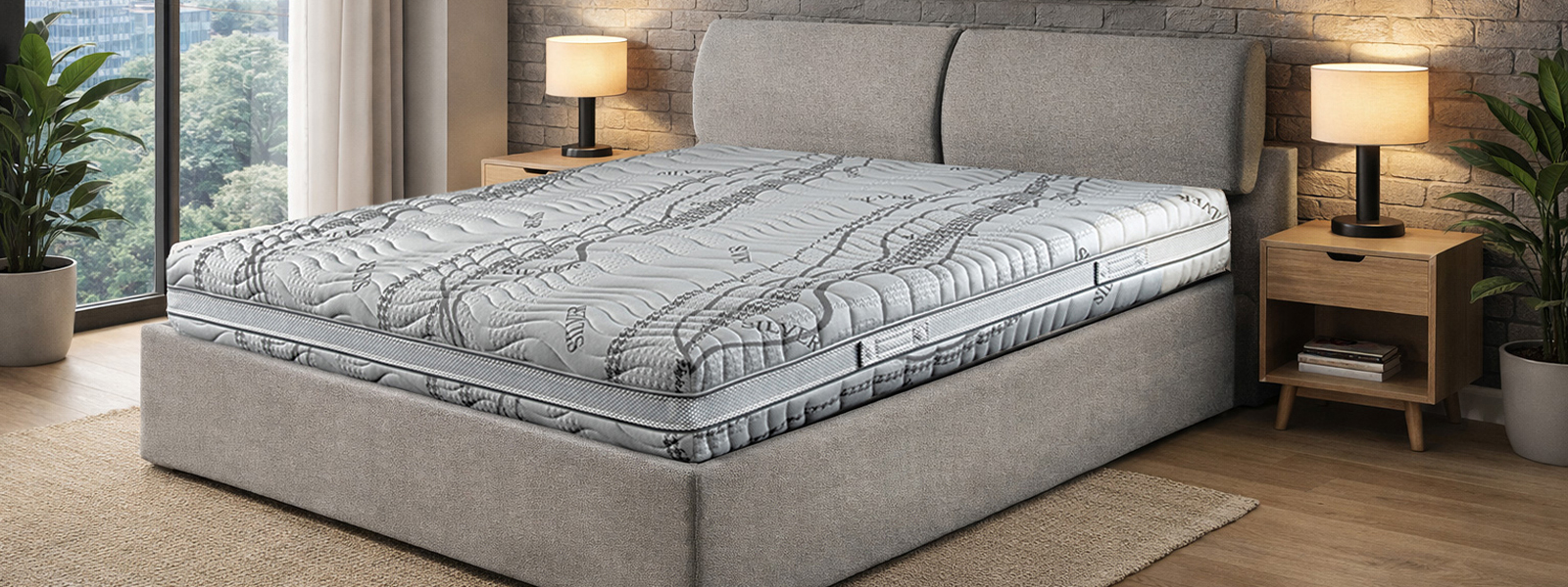 Materasso in memory foam disponibile con finanziamento