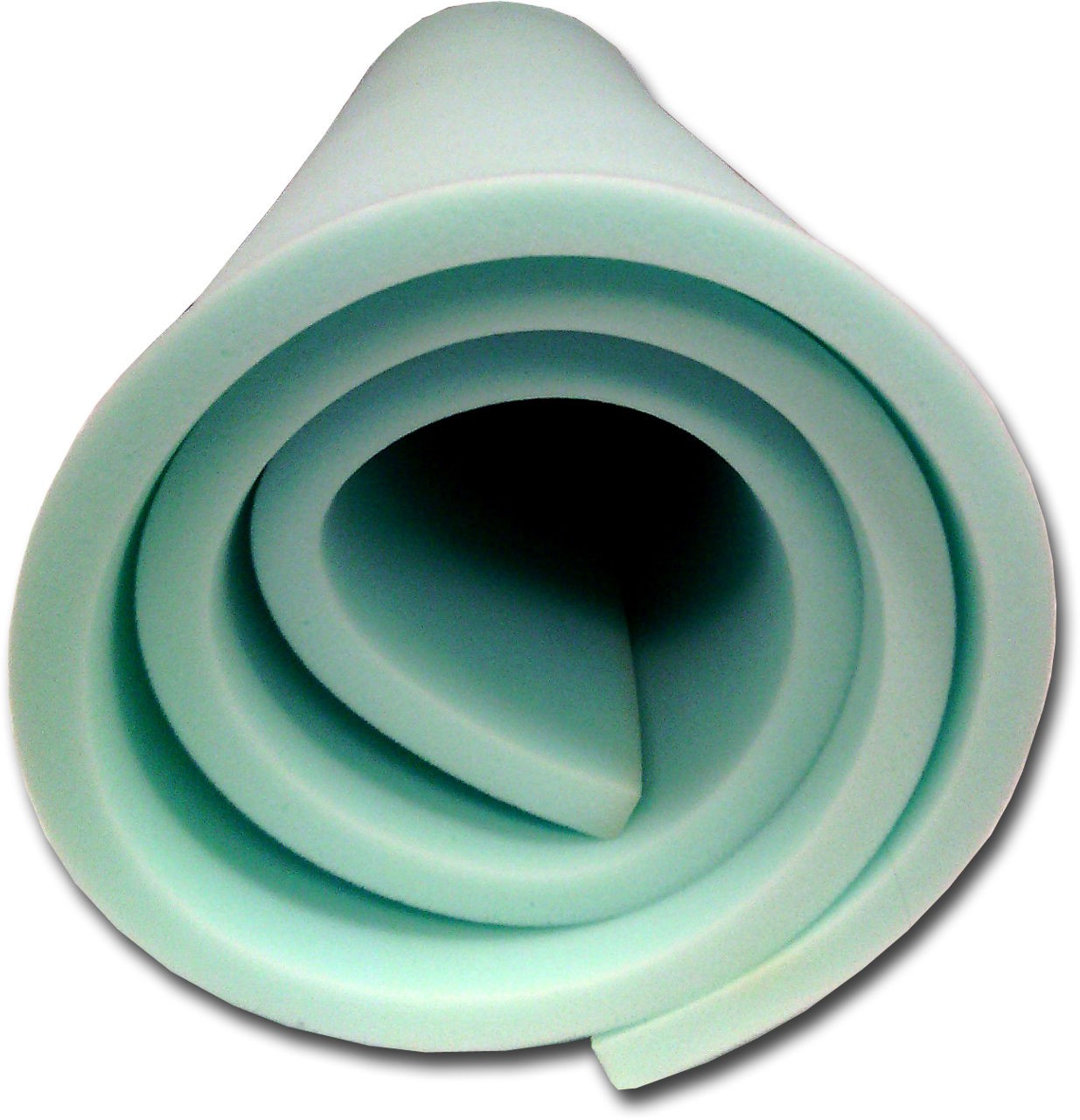 Spugna Tonda In Gommapiuma Alta Densità - Diametro 41cm X 3cm Spessore - Per Cuscini E Imbottiture Made In Italy - Foto 7